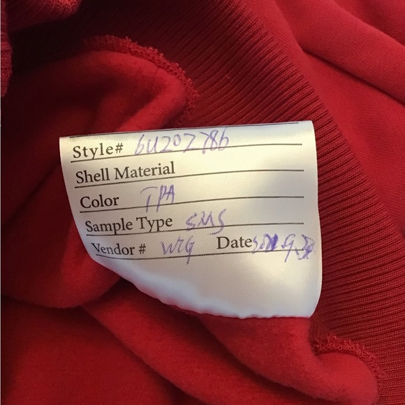 Tommy Hilfiger NFL “Tampa Bay Buccaneers 76” Hooded Sweatshirt - Picture 10 of 10